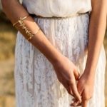 צמיד זרוע עלים כפול - ליפ