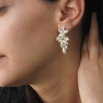 עגילי טוניק בשילוב עם פנינים