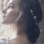 נזר לשיער לכלה פרחוני