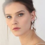 עגילי פנינה ארוכה ליאן - פנינת מיורקה