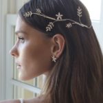 עגילי פרח סברובסקי