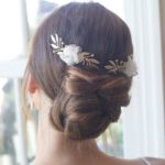 מסרקיית עלים לילך פרחונית - לבן