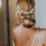 נזר אפרודיטת ליפ - פרחים וקריסטל