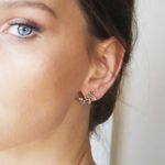 עגיל עלים עדין