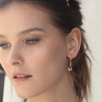 עגילי אנבל תלויים